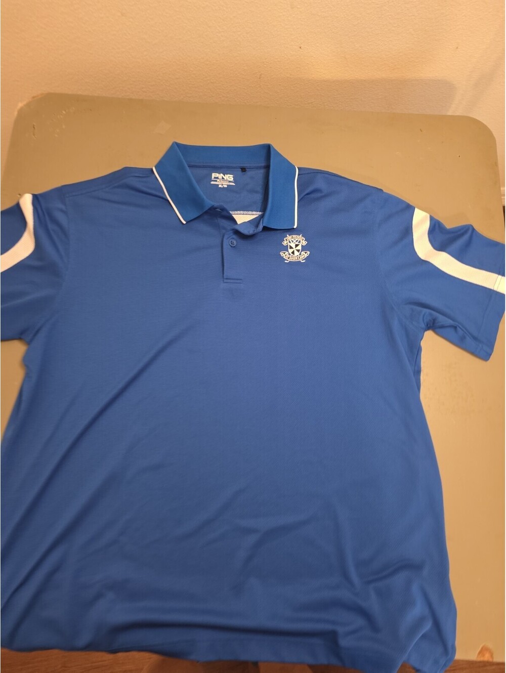PING Blue Golf Polo Shirt XL